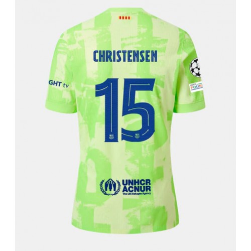 Dres Barcelona Andreas Christensen #15 Rezervni 2024-25 Kratak Rukav